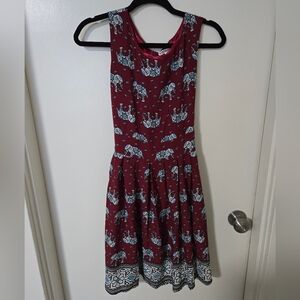 Elephant Print Dress